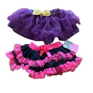 Baby Essentials TUTU Bundle Set of 2 Fluffy Skirts size 3-6 Months